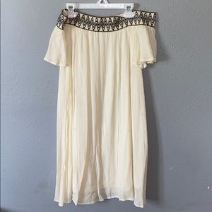 Off-Shoulder Flowy Dress